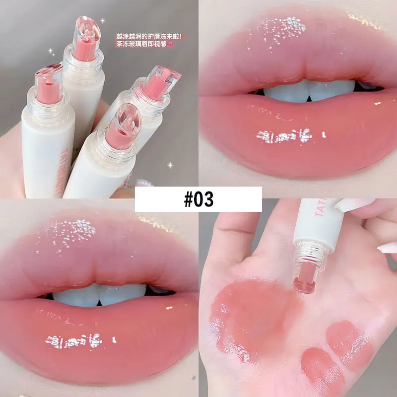 Lip Gloss Deep Moisturizing Clear Transparent Lip Oil Liquid Lip Balm Lipgloss Korean Gloss Labial Makeup