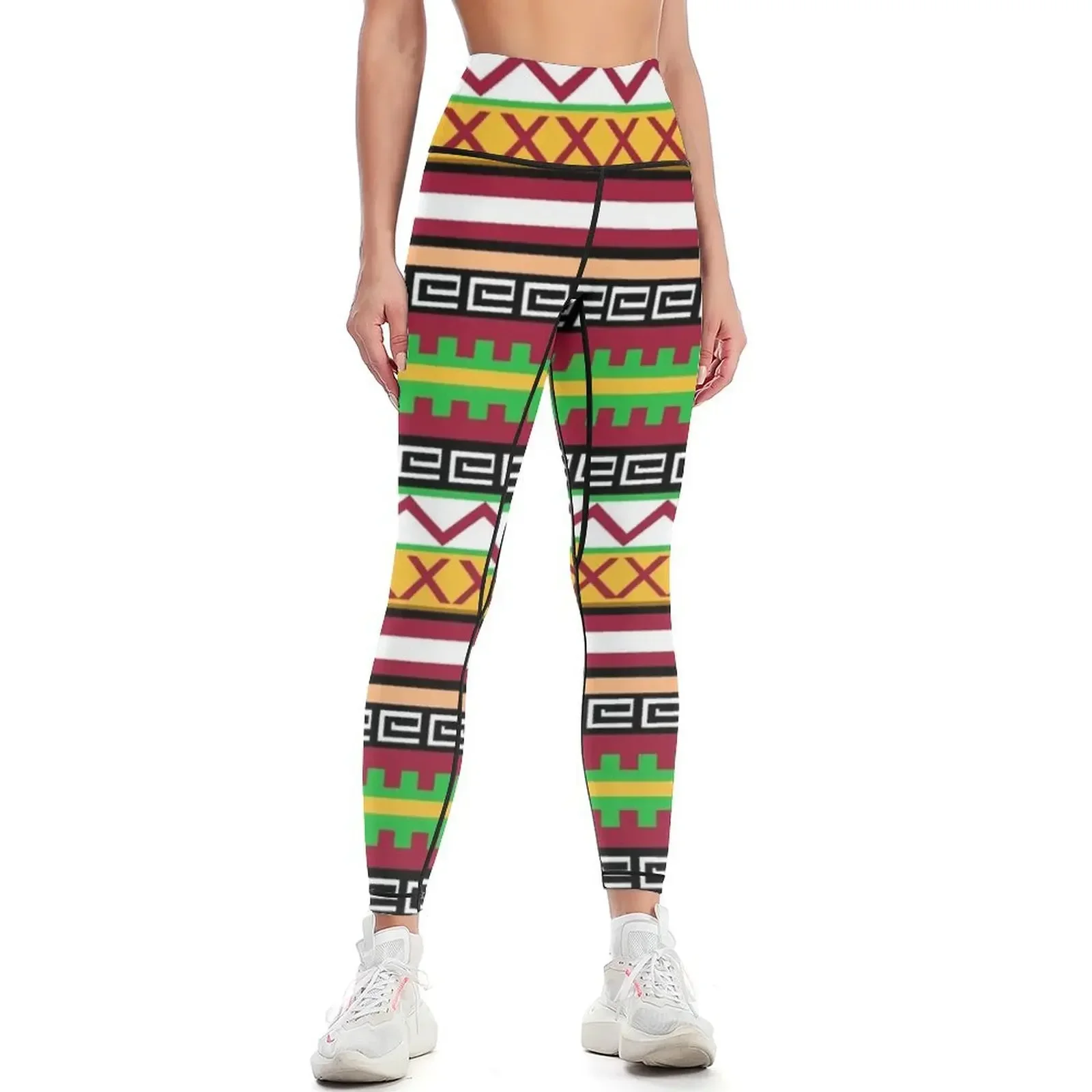Bowie Ziggy Stardust Replica Knitted Pattern Leggings Training pants gym top legging gym sport set Womens Leggings
