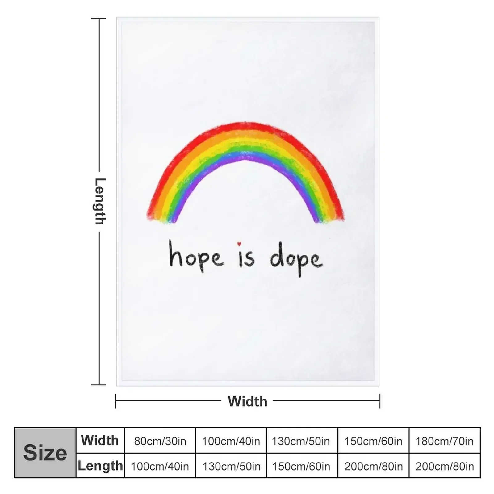 hope is dope Throw Blanket couch cozy soft plush fuzzy picnic outdoor blanket