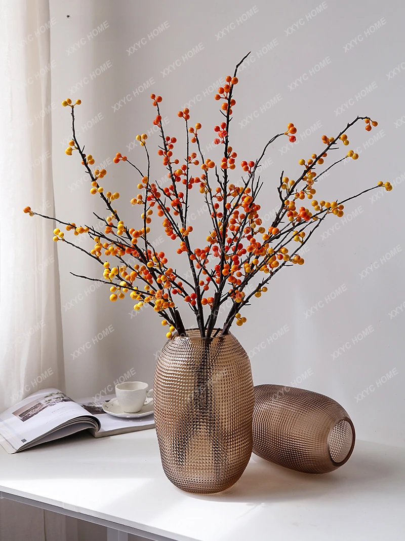 High-End Bouquet Living Room Furnishings Fake Floriculture Dining Table TV Decoration Flower Arrangement Decoration