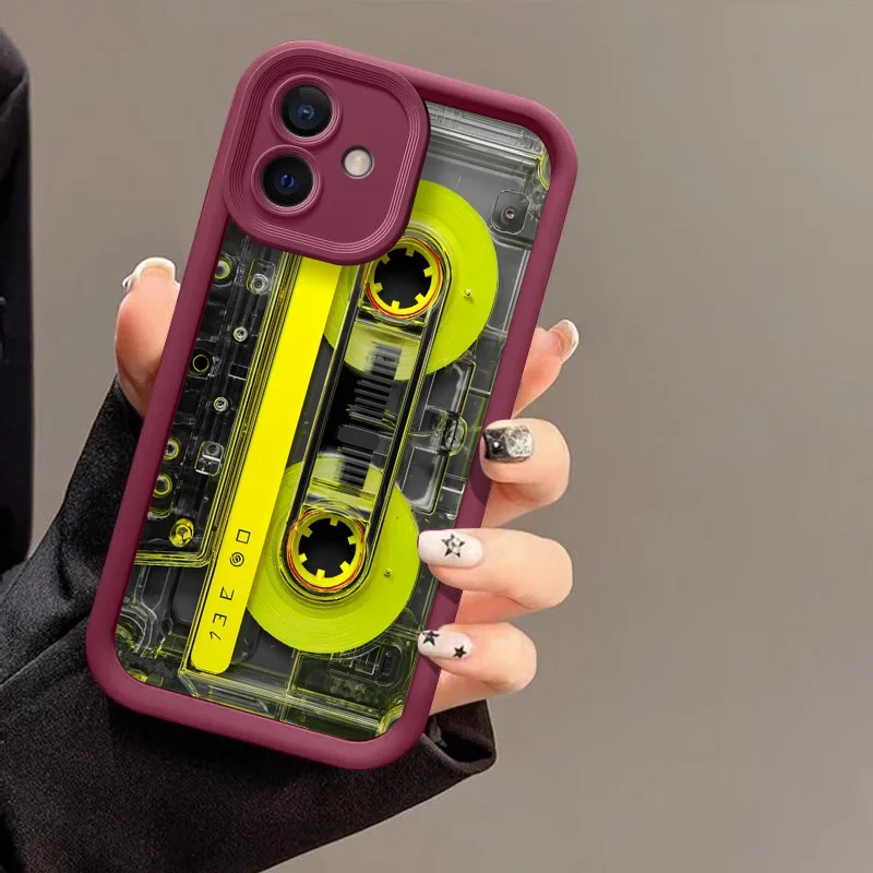 Unique Cassette Tape Creative Phone Case for Google Pixel 10 9 8 7 8A 7A Pro XL 9A 5G Anti-drop Shockproof Soft Cover Art Coque view 6