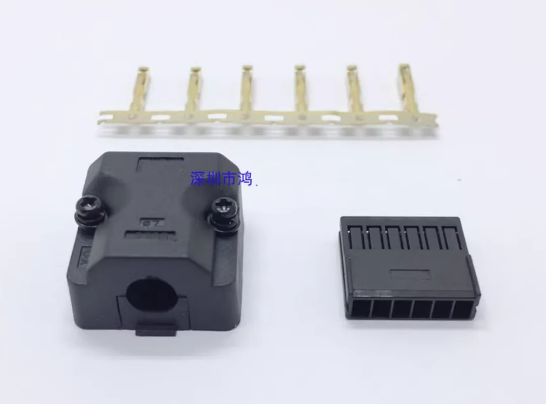 

5pcs Servo 5-series connector 6-core J27-06FMH-7KL-1M-CF JZSP-CSM9-2-E SM-2700