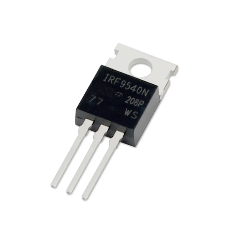 5pcs IRF9540 Transistor MOSFET 9540 IRF9540PBF TO220 MOSFT FETs 100V 23A Field Effect Transistors Set IC Electronic Component