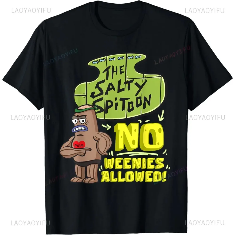 The salty spitoon No Weenies allowed Mademark X Gym Bodybuilder Anime Men's and women's short sleeve printedT-Shirt