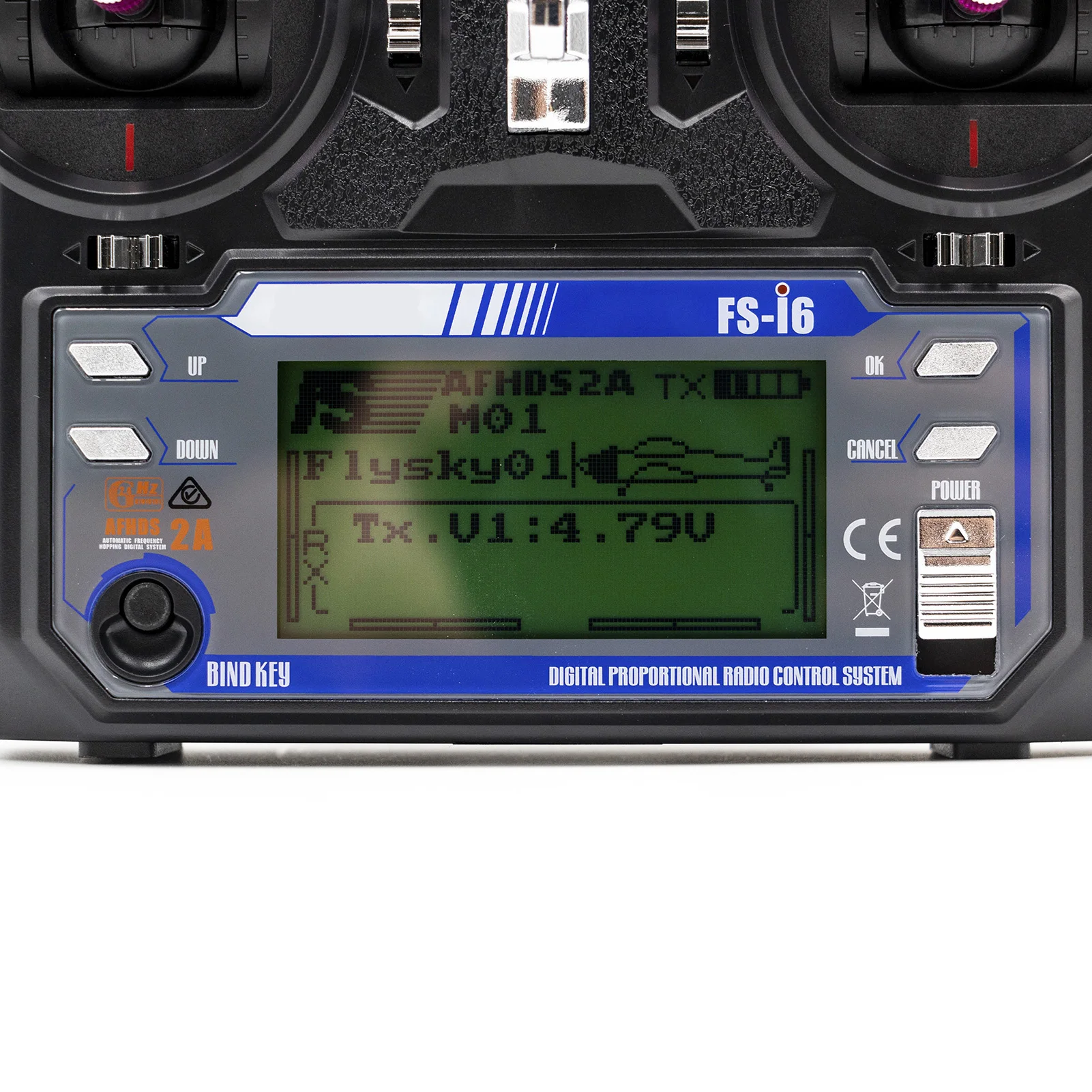 

2.4GHz 6CH Radio System Transmitter for RC Helicopter Glider with Receiver RC Model Remote Controller
