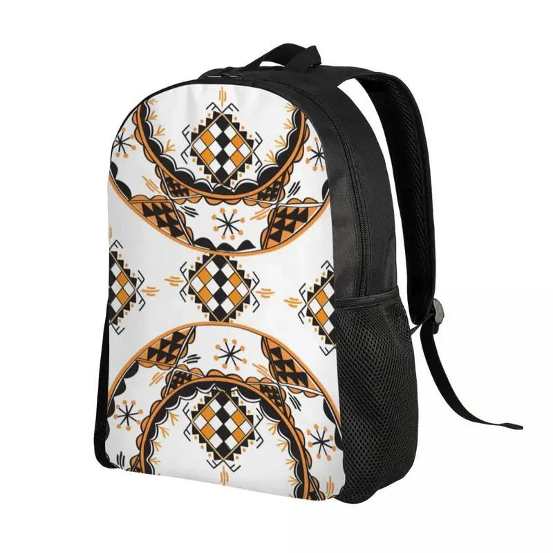 Z Imazighen Backpack for Women Men School College Students Bookbag Fits 15 Inch Laptop Kabyle Berber Amazigh Proud Bags