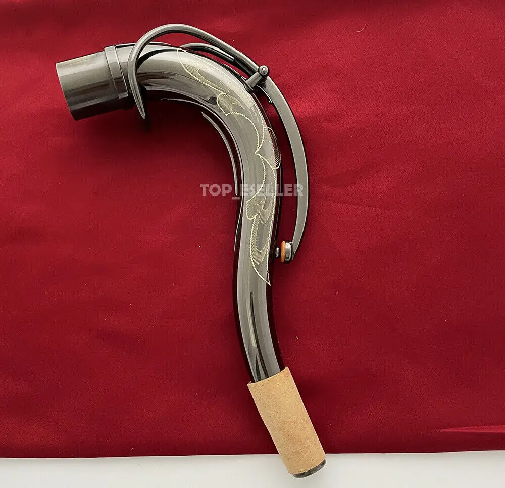 جودة SBA تينور ساكسفون الرقبة لامعة الأسود النيكل ساكس الرقبة حجم 28.20 2025