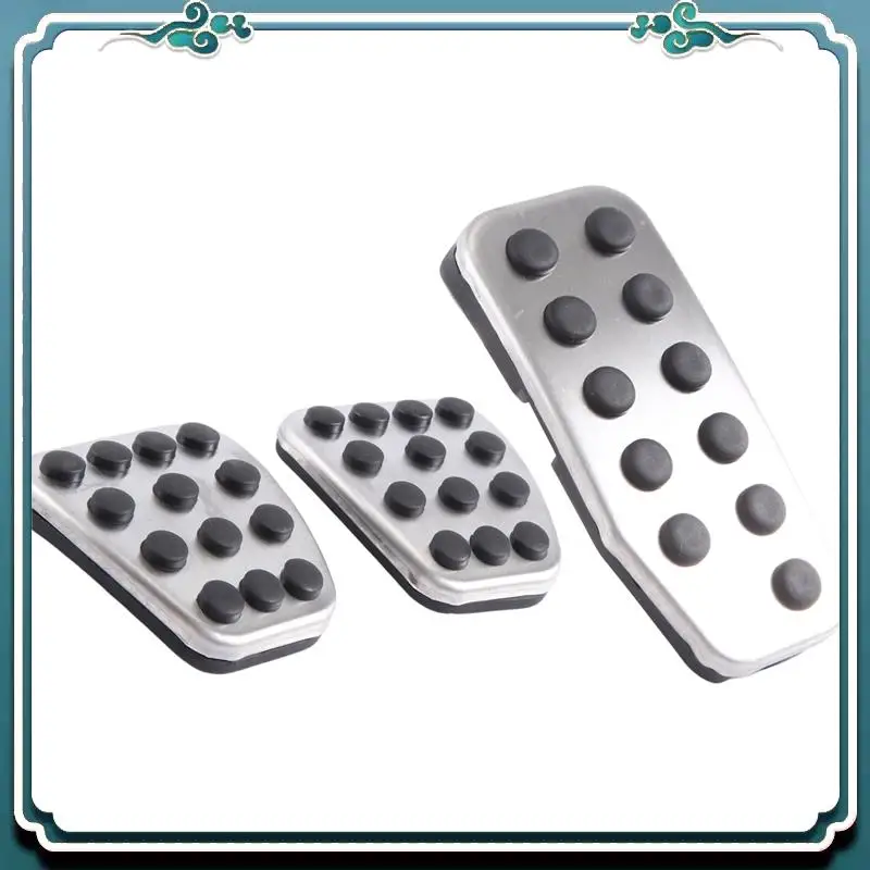 

ABTU-Car Pedals Gas Brake Clutch Accelerator Pedal Pad Plate Cover For Honda CITY 2013 - 2020 Vezel HRV HR-V 2015-2020(MT)