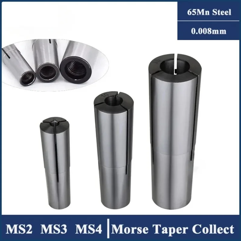 

MT2 MT3 MT4 Collet Chuck D3 4 5 6 8 10 12 14 16 18 20mm Morse Taper Cone Spring Collet Thread M10 M12 M16 Clamp Tool MK2 MK3 MK4