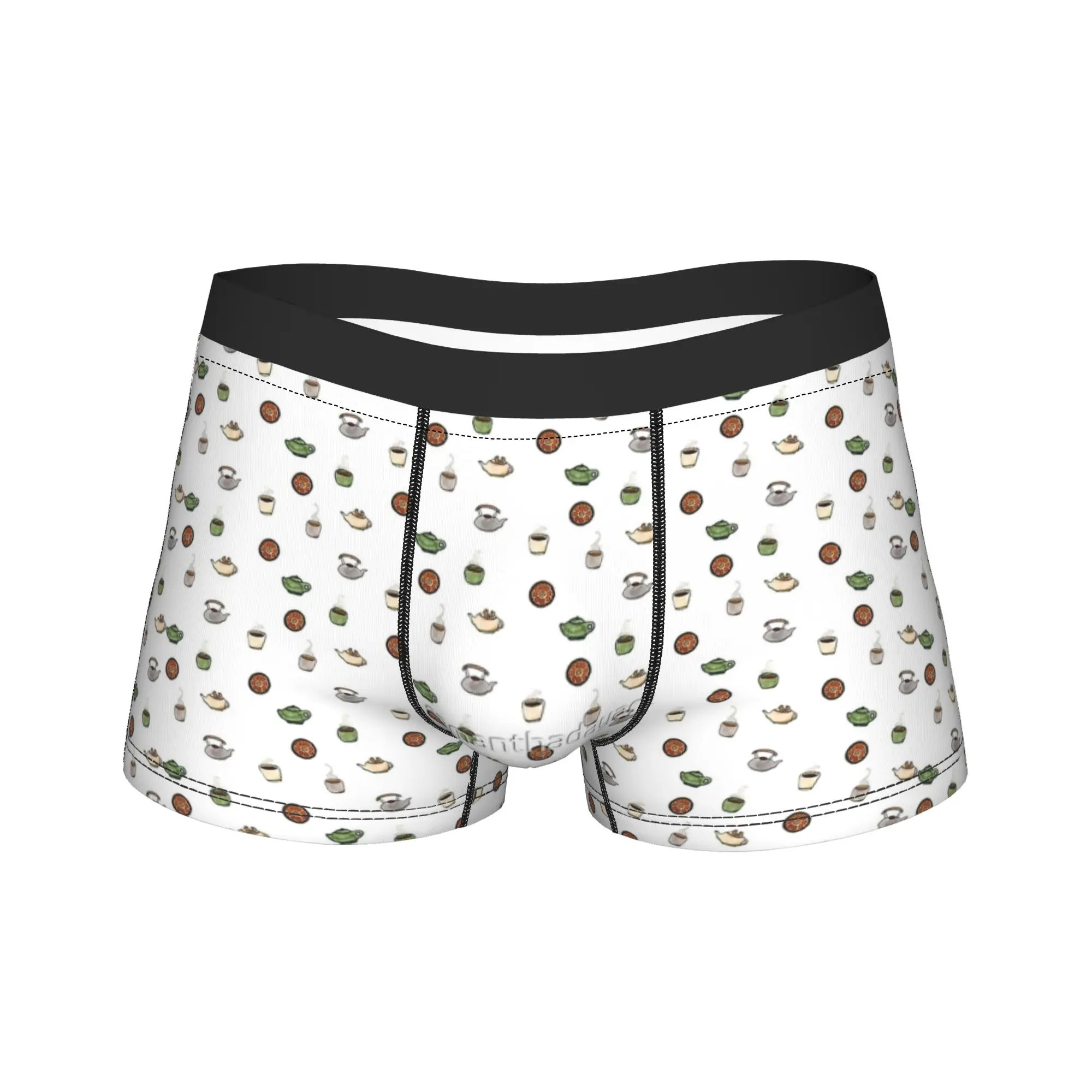 Iroh's Tea Avatars Airbender Underwear  Males Underpants Custom Comfortable Trunk Trenky Boxer Brief Plus Size