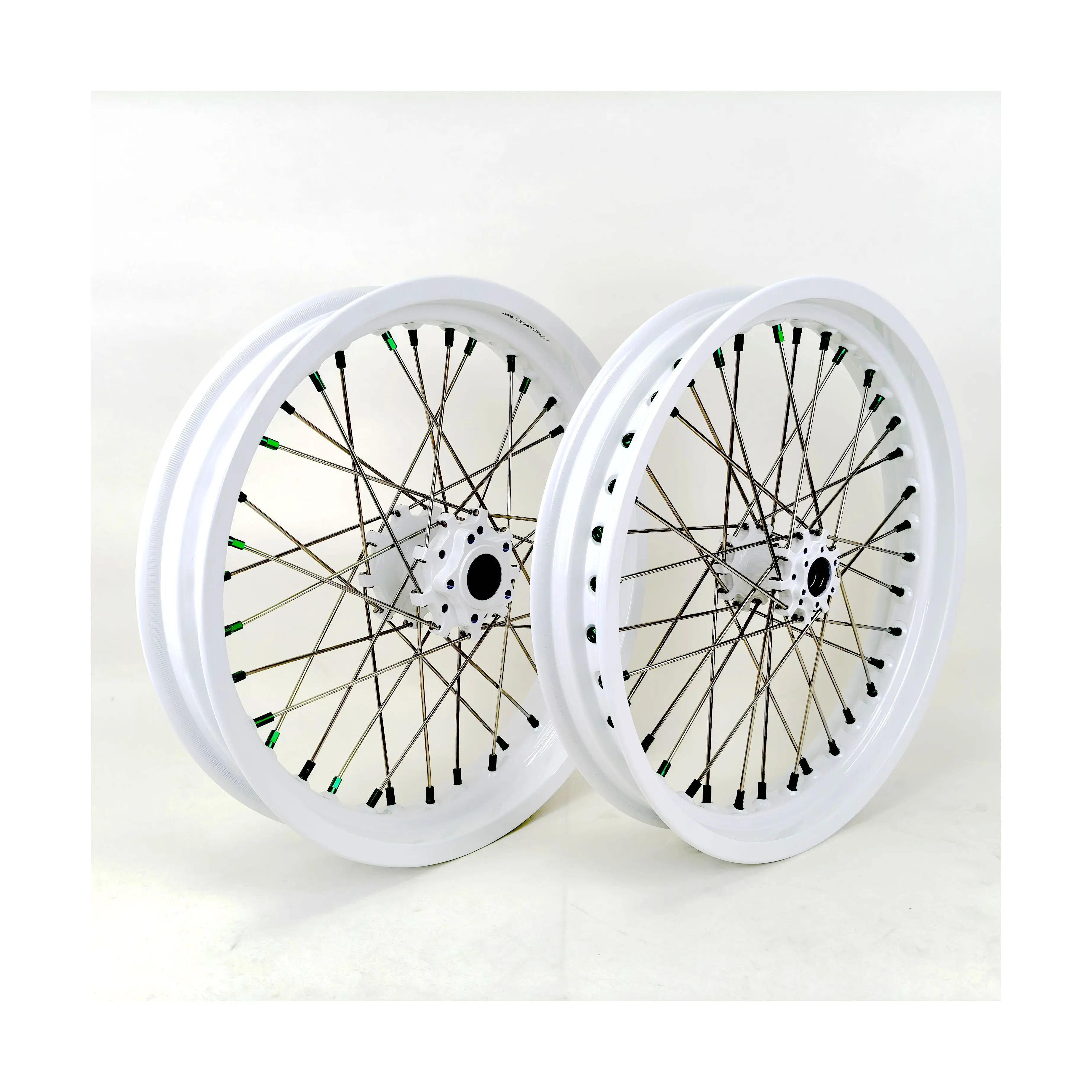 

Fit Light Bee X 2019-2023 Wheel Set Front 17*2.5 Rear 17*3.0 Wheels Rims Set Electric Dirt Bike Wheels