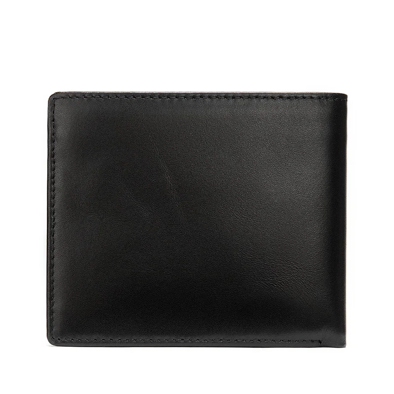 WESTAL Slim Men\'s Leather Wallets with Cash Compartments Short Wallet for Card Holders Purses Men Clucth  Wallet  9061