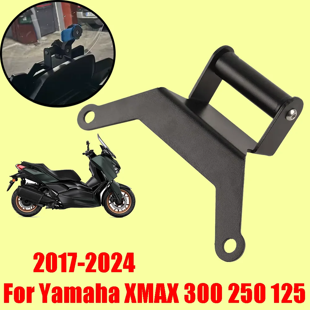 For Yamaha XMAX 300 250 125 X MAX 300 XMAX300 XMAX125 Motorcycle Accessories Phone Holder Stand Support GPS Navigation Bracket