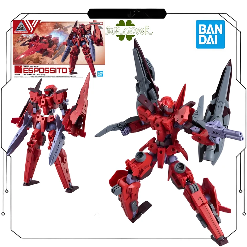

BANDAI ОРИГИНАЛ 30 ММ СЕРИЯ 1/144 EEXM-30 ESPOSSITOY GAMMA АНИМЕ АКЦИЯ ФИГУРКА В СБОРЕ МОДЕЛЬ Игрушки ПОДАРКИ ДЛЯ ДЕТЕЙ