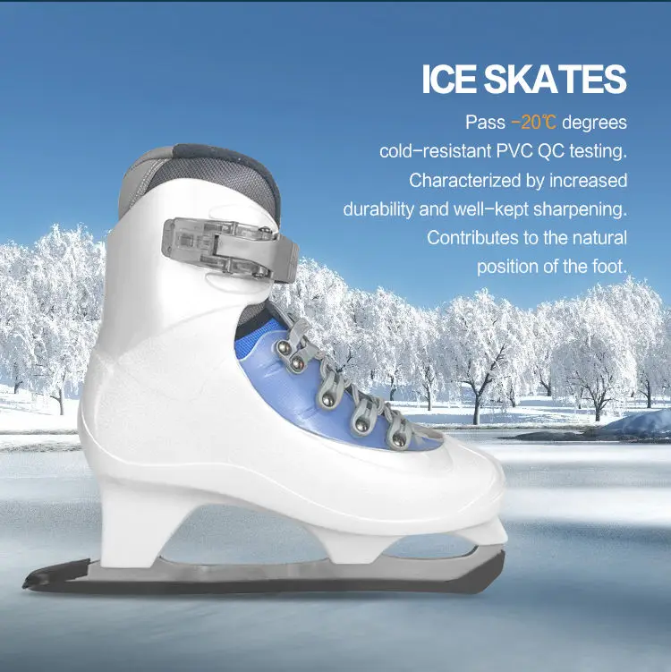 

New professional high end ice skate figure fibre midsole boot ice skate