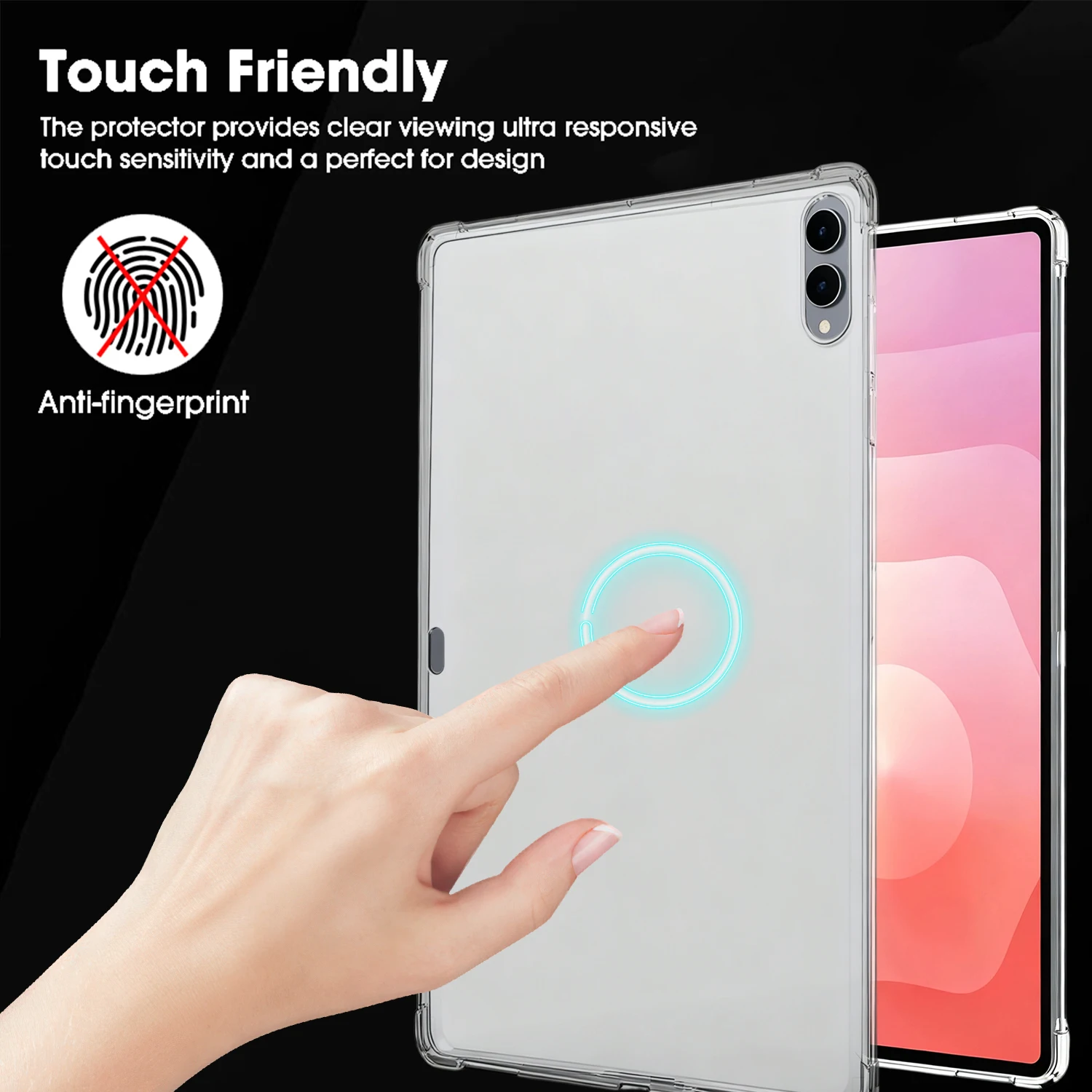 حافظة شفافة لهاتف سامسونج جالاكسي تاب S11 S11Ultra Soft غطاء حماية شفاف من مادة البولي يوريثان الحراري مقاوم للصدمات لهاتف سامسونج S11 11 بوصة