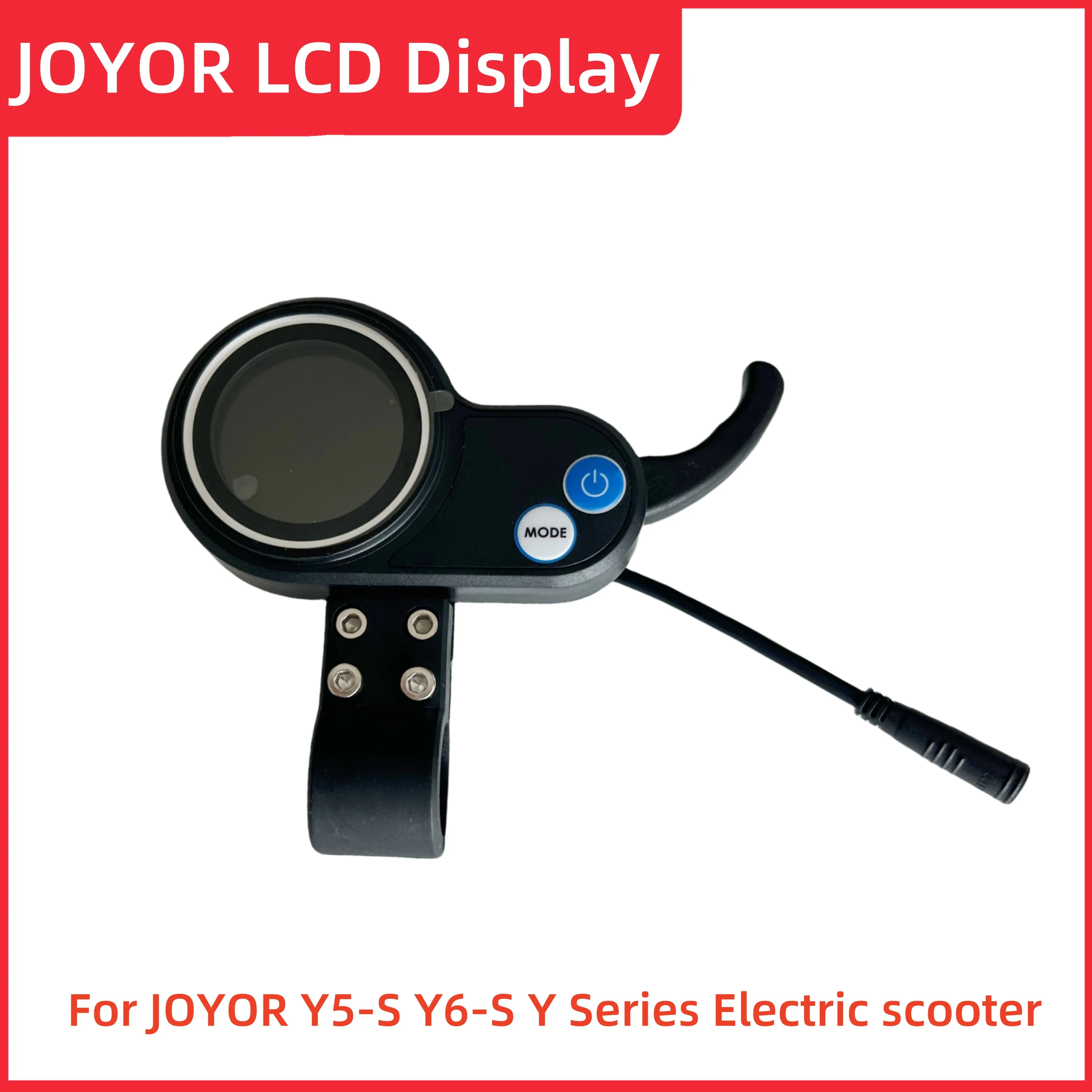 

Оригинальные аксессуары для электроскутера JOYOR Y6-S Y series 48V 5 Pin LCD Display