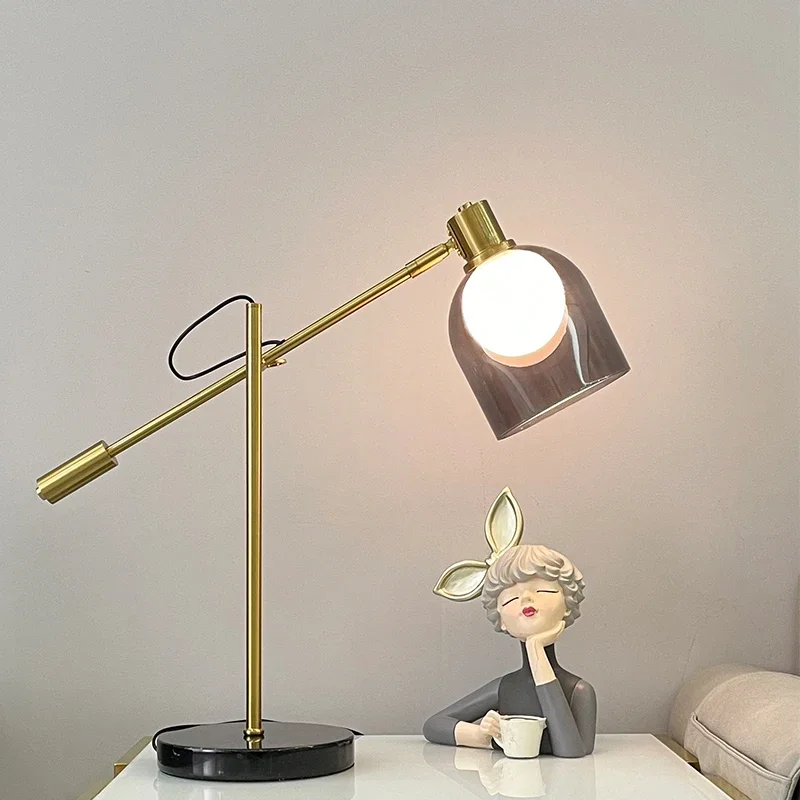 

Modern Led Table Lamps For Living Room Table Nordic Creative Iron Study Reading Lamp Desk Light Bed Room Decoration Bedside Lamp