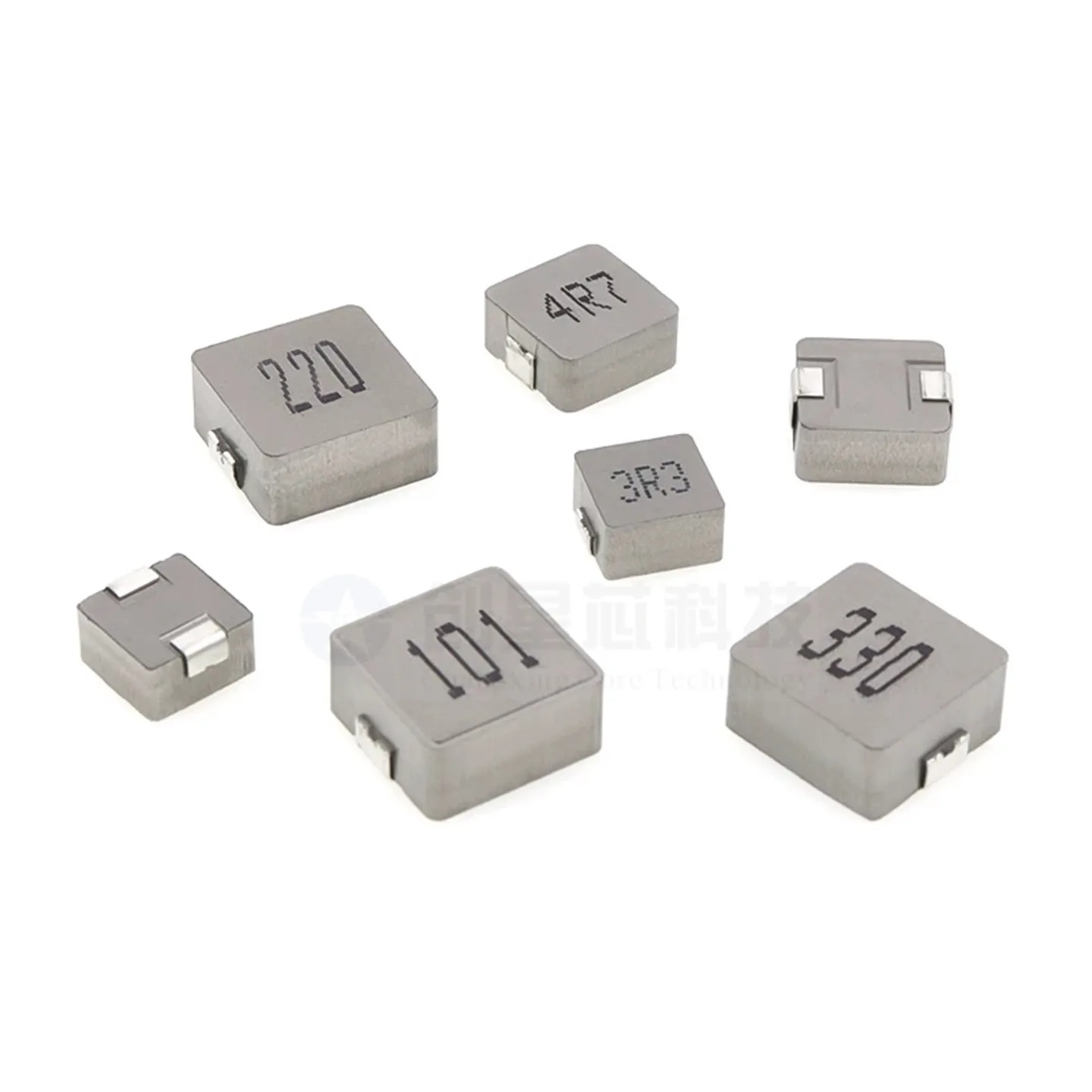 10PCS 1250 SMD Molding Power Inductors 1UH 1.5UH 2.2UH 3.3UH 4.7UH 6.8UH 10UH 15UH 22UH 33UH-100UH