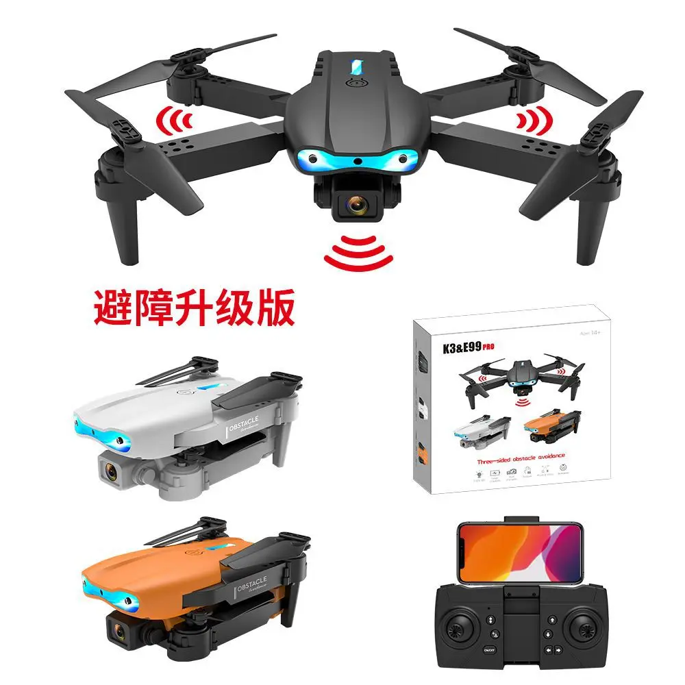 For E99 Folding Drone 4K Dual Camera HD Aerial Photography Remote Control Aircraft K3 Quadcopter Drone Long Range Flight