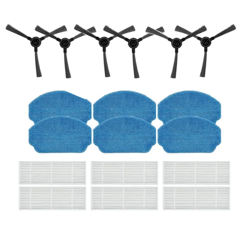 18 قطعة مجموعة الملحقات ل MAMNV BR150 BR151/ ZCWA BR150 BR151 / ONSON BR150 BR151 جهاز آلي لتنظيف الأتربة أجزاء
