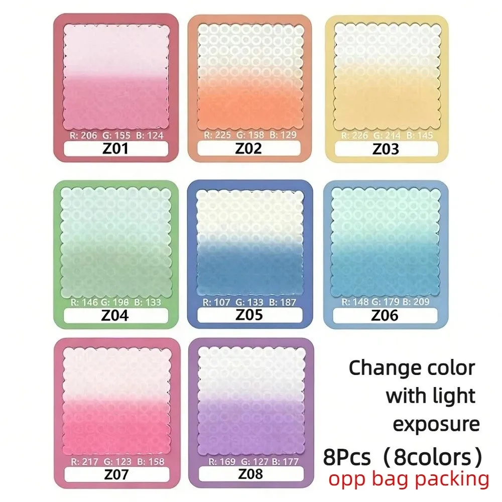 

Набор бусин-хама 5/8 цветов, меняющих цвет при изменении температуры, 2,6 мм, для рукоделия, творчества, для детей