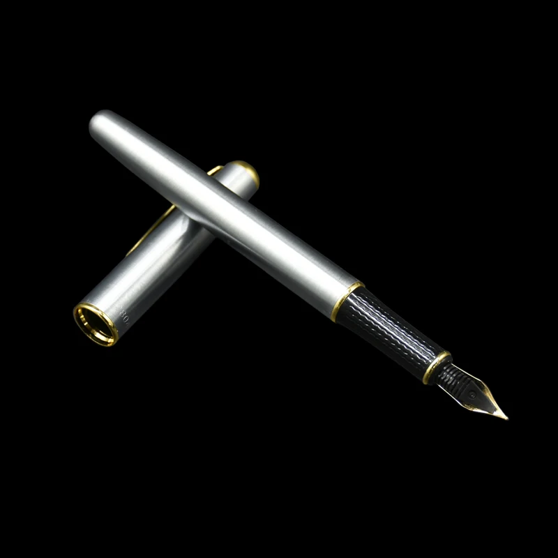 lassical Stainless Steel Fountain Pen Converter Calligraphy Pens for Writing Drawing Journal Business Gift Pens