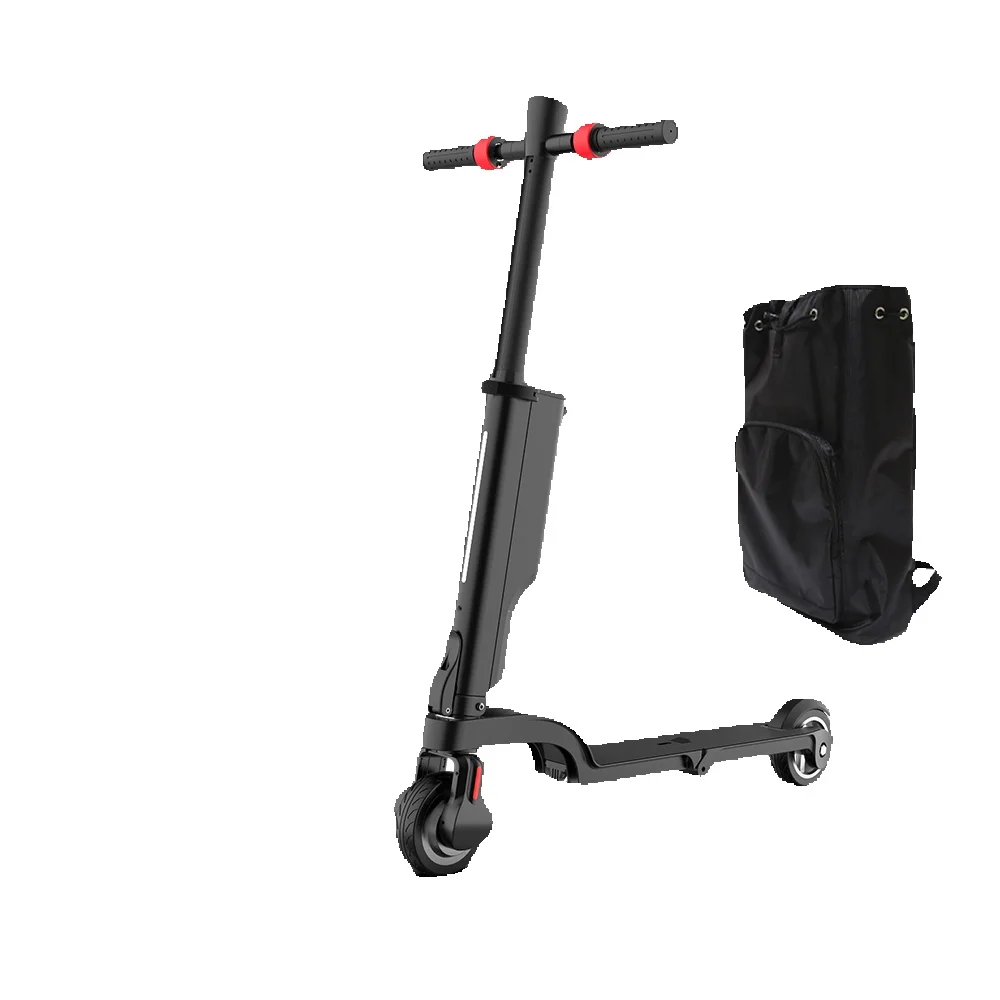 HX X6 Faltbarer Rucksack-Elektroroller mit 5,5-Zoll-Reifen für Stadtpendler, 350W, 25km/h, Smart-App, E-Scooter mit herausnehmbarem Akku