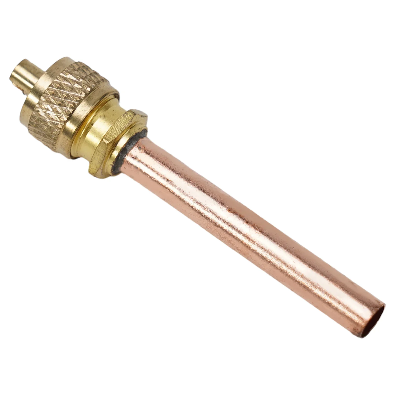 5pcs Brass Refrigeration Access Valve Filling Valve Replacement Home Improvement  Air Conditioning Accessories 6cm/11.5cm/12.5cm