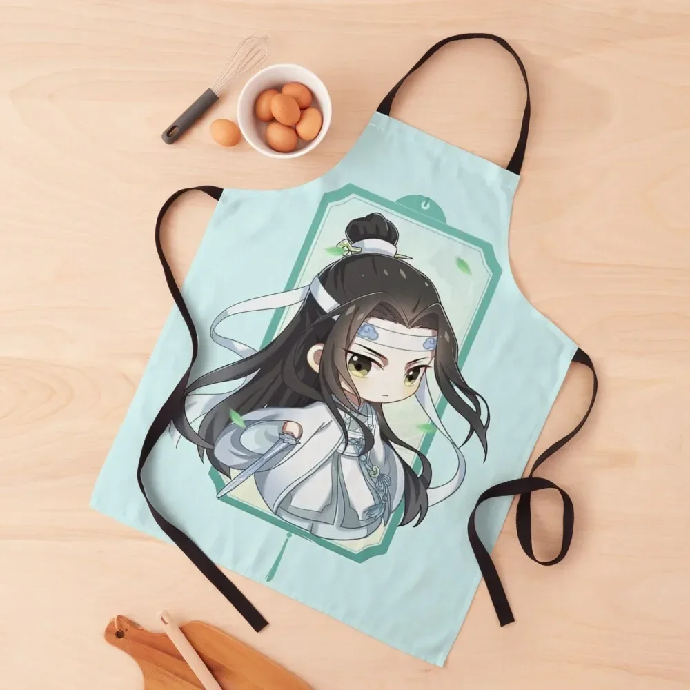 CHIBI.LANZHAN.HANGUANJUN Apron Waterproof women kitchen woman Men gift Apron