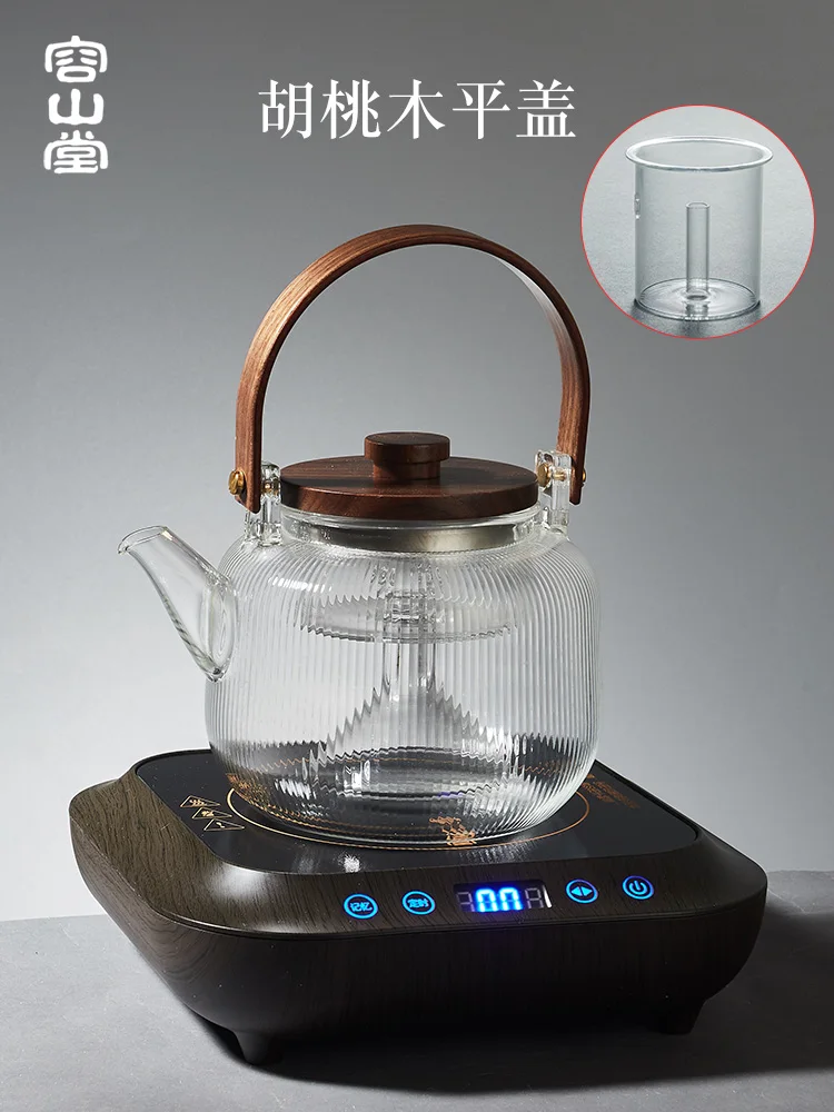 

Glass Teapot Kettle Teapot Automatic Steam Teapot Electric Ceramic Stove Tea Cooker Health Pot Set