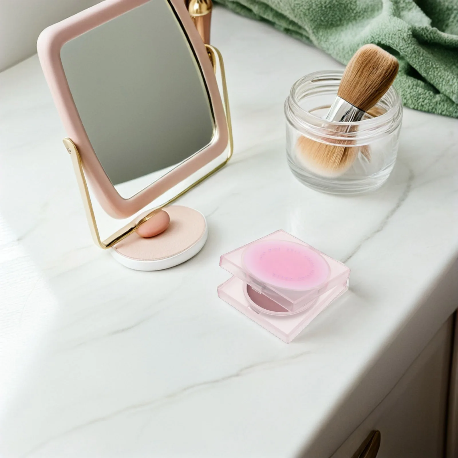 

Waterproof Sweat-Proof Setting Cream Concealer Long-Lasting Matte Oil Control Pore Minimizing Face Powder Skin Concealer