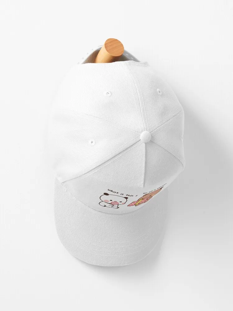 DuDu Bear Surprising His Love BuBu Panda️ Cap For Women Men Hip Hop Cap Street Baseball Hat New Fashion Hat