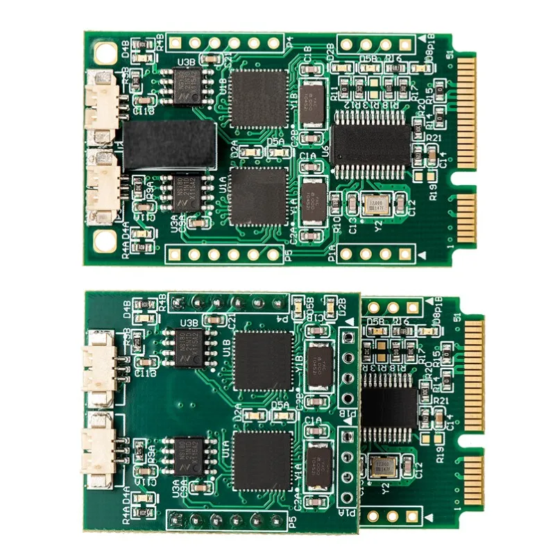 Dual-channel PCI Express Mini To CAN Board PCAN-miniPCIe Compatible with IPEH-003049