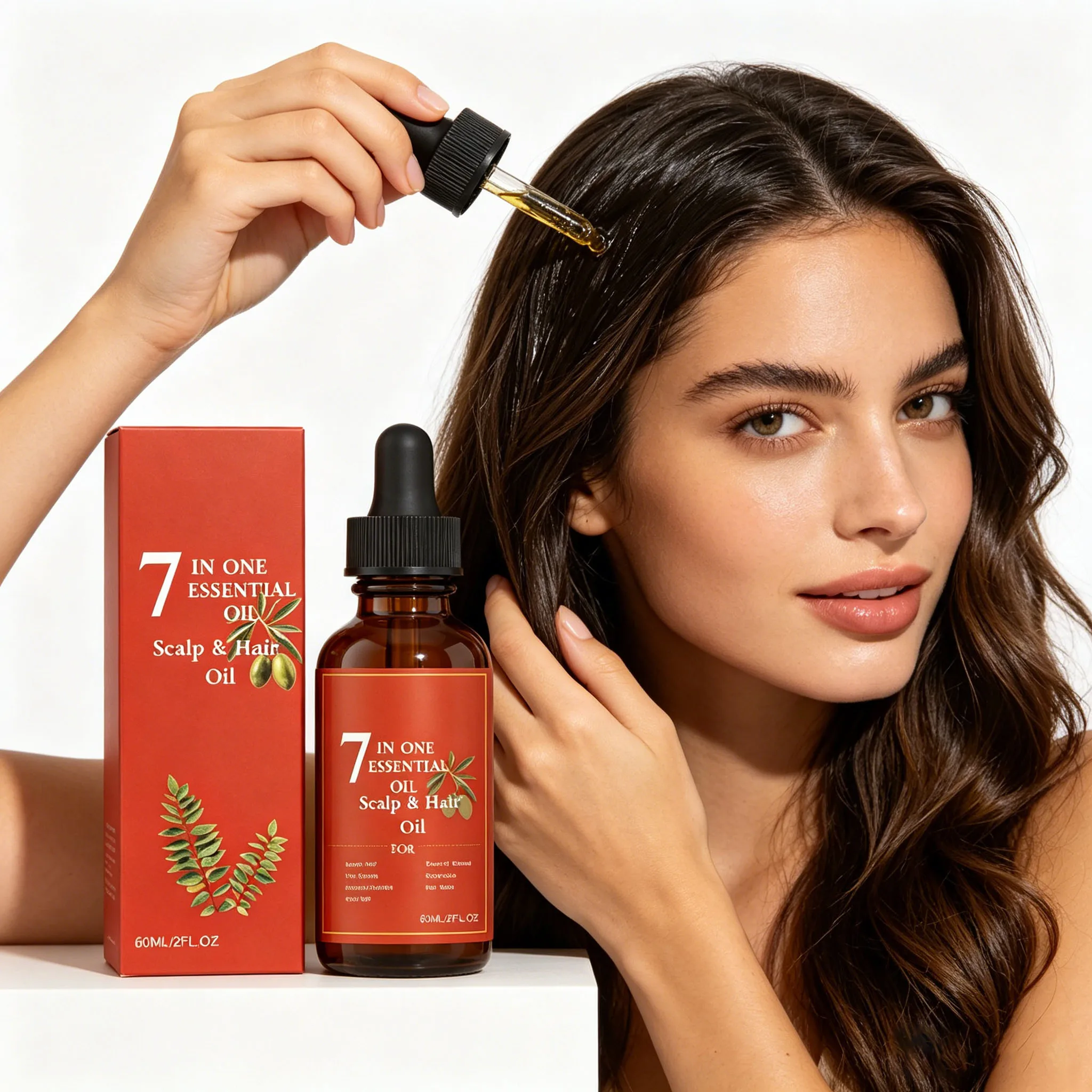 Hair Care Essential Oil Improve Dry Rough Hair Strengthen Scalp Reduce Breakage Enhance Soften Multi Effect Hair Nourishing Oil