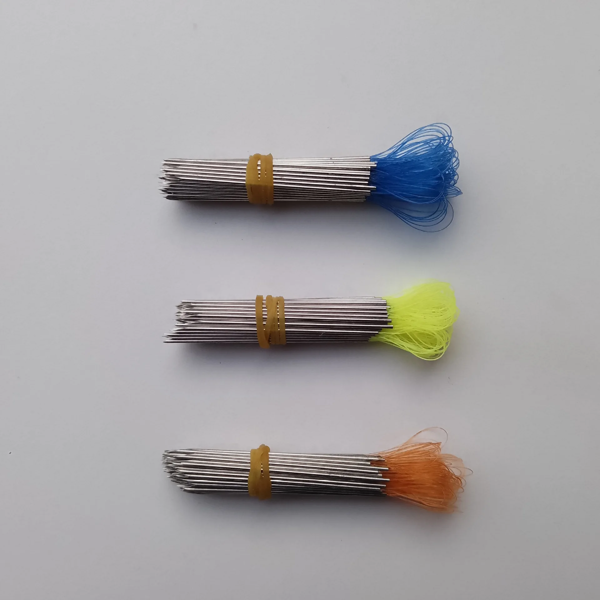 Hand-Woven Wig Needle Threader Crochet Hair Needle Stainless Steel Fuzzing Needle for Ancient Costume Stage Drama Wig Repair