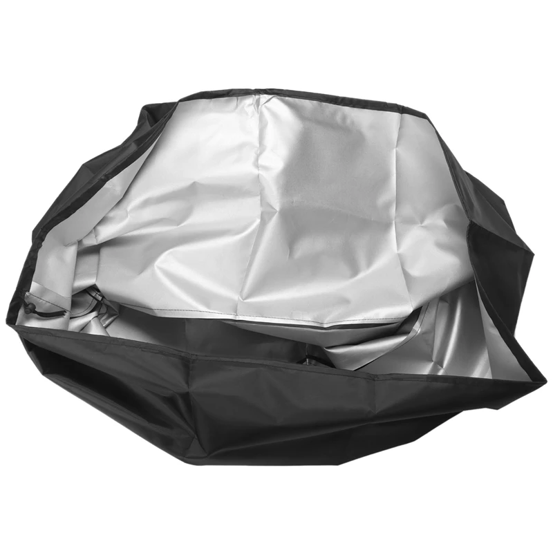 

Retail BBQ Cover, Waterproof Barbecue Grill Cover With PVC Coating Outdoor Oxford Fabric Windproof, Rip-Proof,UV Resistant