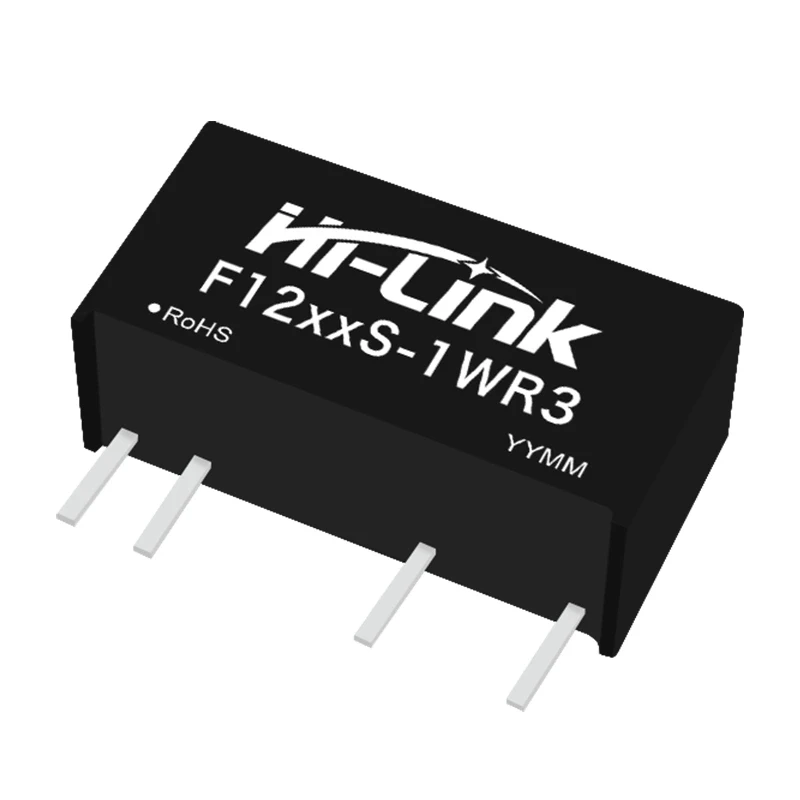 معزولة 3000Vdc F1205S-1WR3 F1212S-1WR3 F1224S-1WR3 1W 12V إلى 3.3V/5V/9V/12V/15V/24V DC DC وحدة إمداد الطاقة 10.8 ~ 13.2Vdc