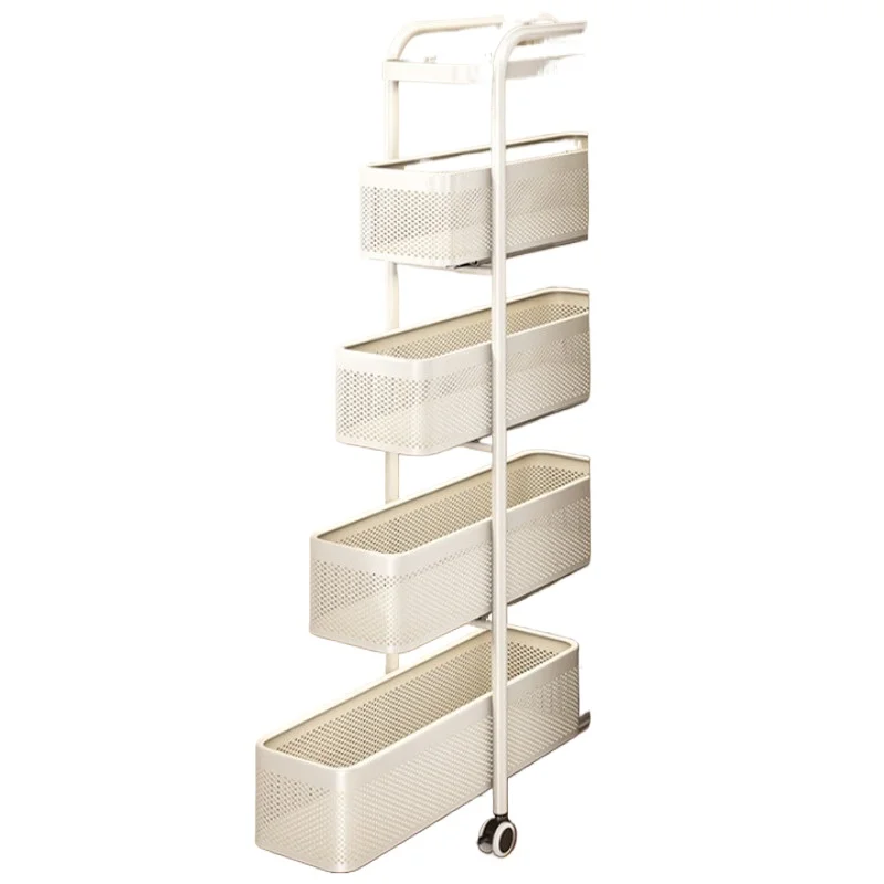 

trolley rack floor-to-ceiling pulling refrigerator side