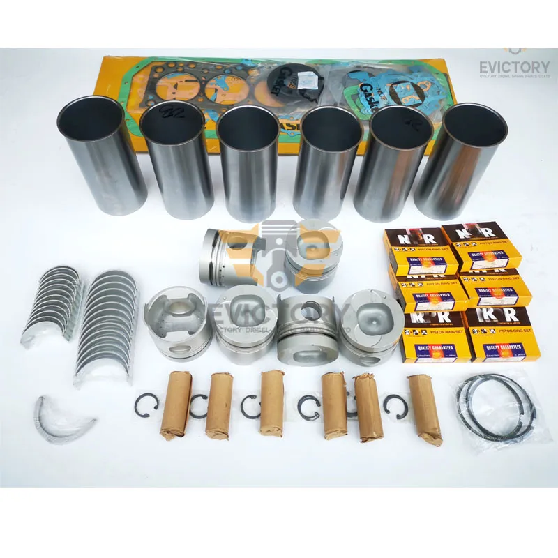 

For XICHAI engine parts CA6DF4-16E4 rebuild overhaul kit piston liner bearing gasket