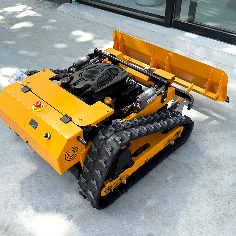 Индивидуальное устройство сельскохозяйственной техники, подходящее для электрических бытовых газонокосилок-роботов, оснащенных механической рукой.