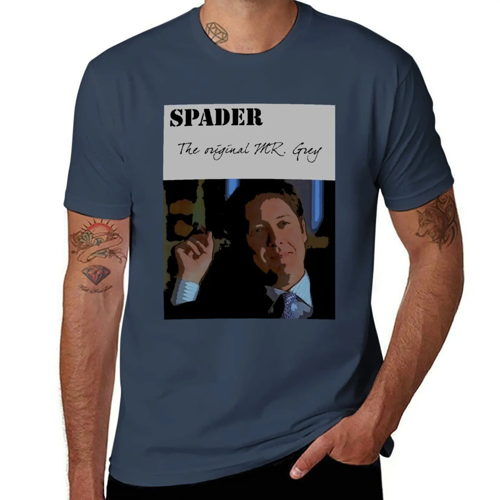 James spader - The Original Mr Grey T-Shirt Lightweight Sport Basic T-Shirt