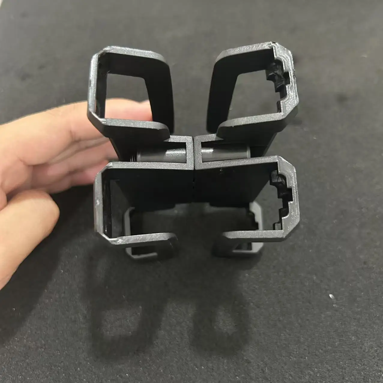 Outdoor Tactics Rifle 5.56 Magazine Coupler Clip Mag Parallel Connector M4 M16 Series Airsoft Rifle Toy Accessories by Nylon