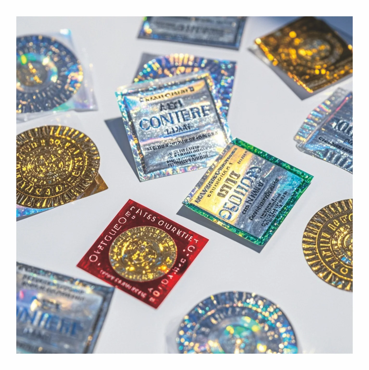 Professional Adhesive PET Label With QR Code Anti Counterfeit Qr Code With Great Price