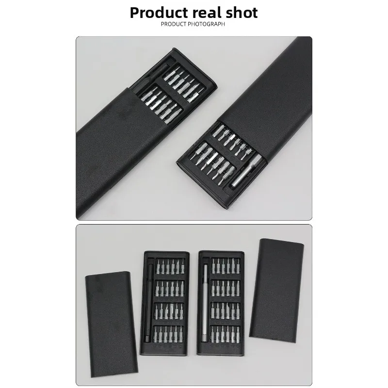 32-in-1 Precision Ratchet Screwdriver Set with S2 Steel Bits & Pry Bar for Phone, Laptop & Tablet Repair