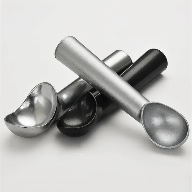 Spoon Portable Aluminum Alloy Non-stick Anti-feeze Ice Cream Baller Stainless Steel Scoop Home Kitchen Tools