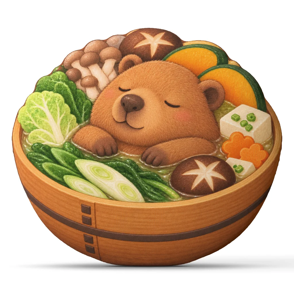 Sleepy Bear Hot Pot Bowl Shaped Soft Stuffed Pillow Cute Foodie Cushion Decorative Throw Pillow for Sofa Home Decor Gift