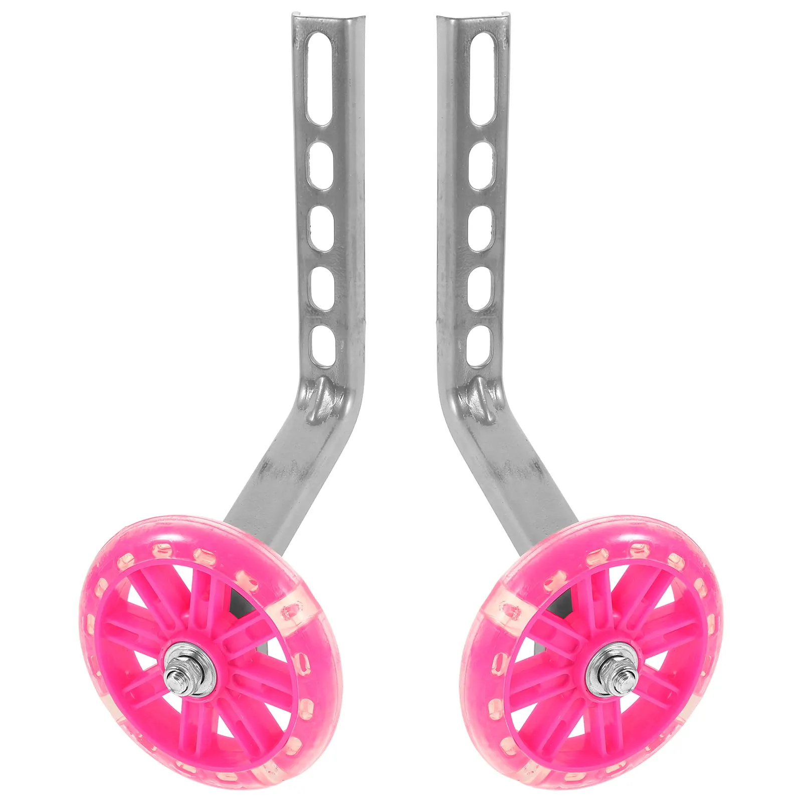 

1 Set Replacement Bike Stabilizers Flash Training Wheels Wear-Resistant Anti-Slip Kids Bicycle Balance Wheels Silent Auxiliary