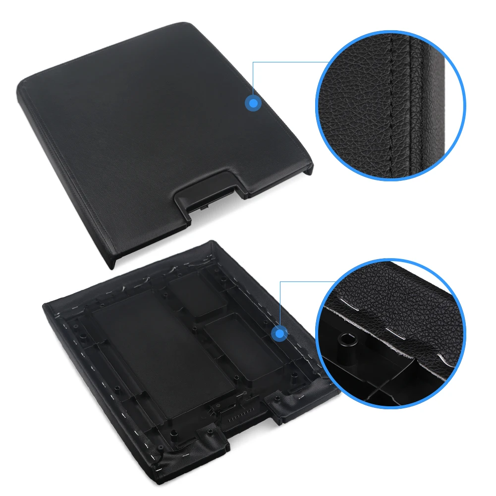 Center Console Lid Armrest Kit Cover For Chevy Silverado Suburban Tahoe Avalanche Sierra 20072008 2009 2010 2011 2012 2013