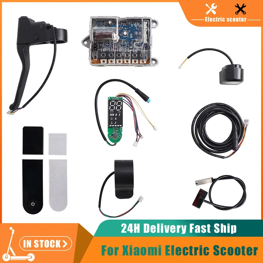 

Контроллер материнской платы BT с цифровым дисплеем для электрического скутера Xiaomi M365/PRO с тормозным рычагом, ускоритель переднего и заднего фонаря
